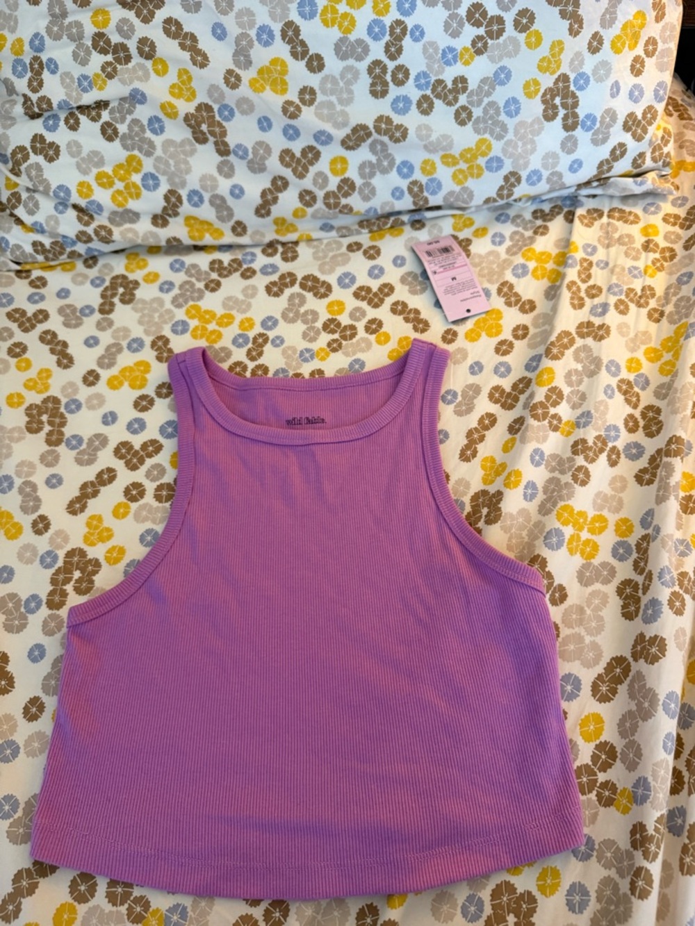 Wild Fable Purple, Blue, & Mauve Ribbed Tank Tops
